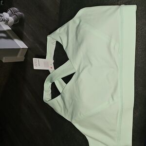 LULULEMON ENVITAL Bra Sz 10 B/C. Gorgeous Nwts! MIMO-MINT MOMENT, Sold Out Color